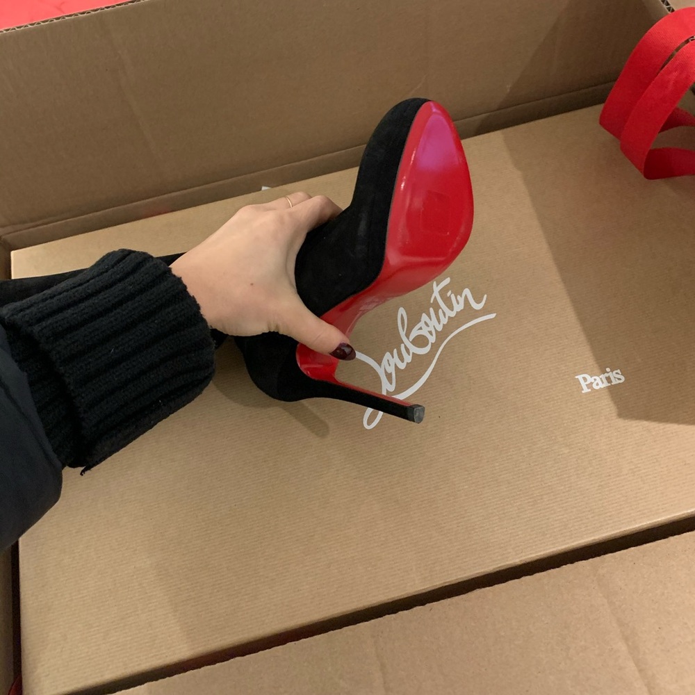 christian louboutin brand new overknees-never worn - Picture 5 of 8